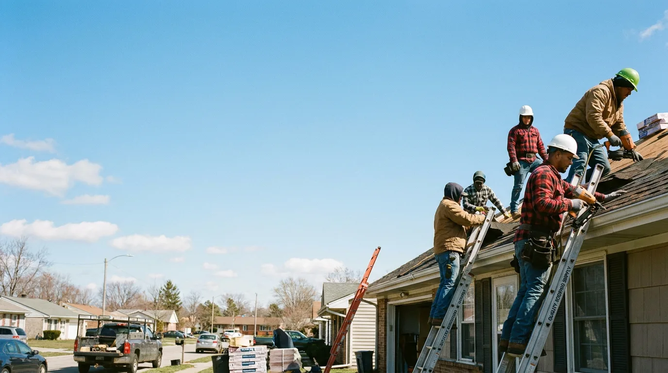 Roofing in Stockland, IL near me